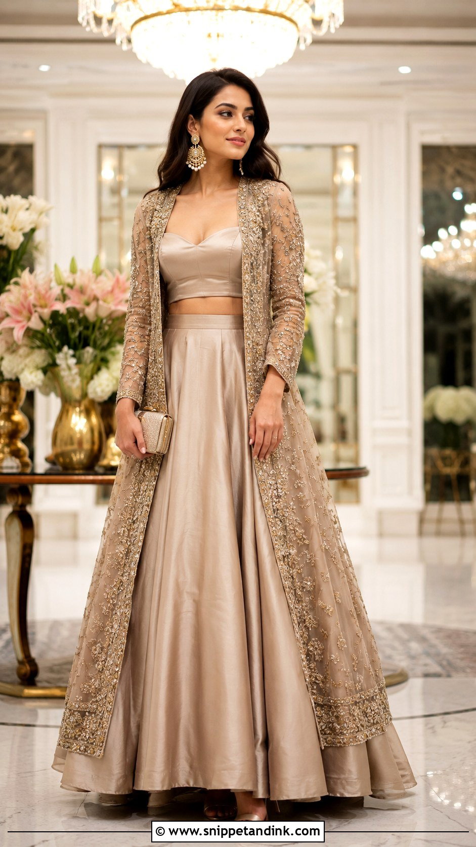 Jacket Lehenga For Brother Wedding - Snippet and Ink - 25 Brother Wedding Dress for Sister Ideas