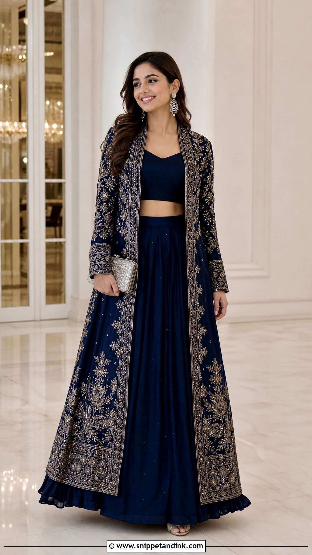 Jacket Lehenga For Indian Wedding - Snippet and Ink - 25 Trendy Indian Outfits for Wedding