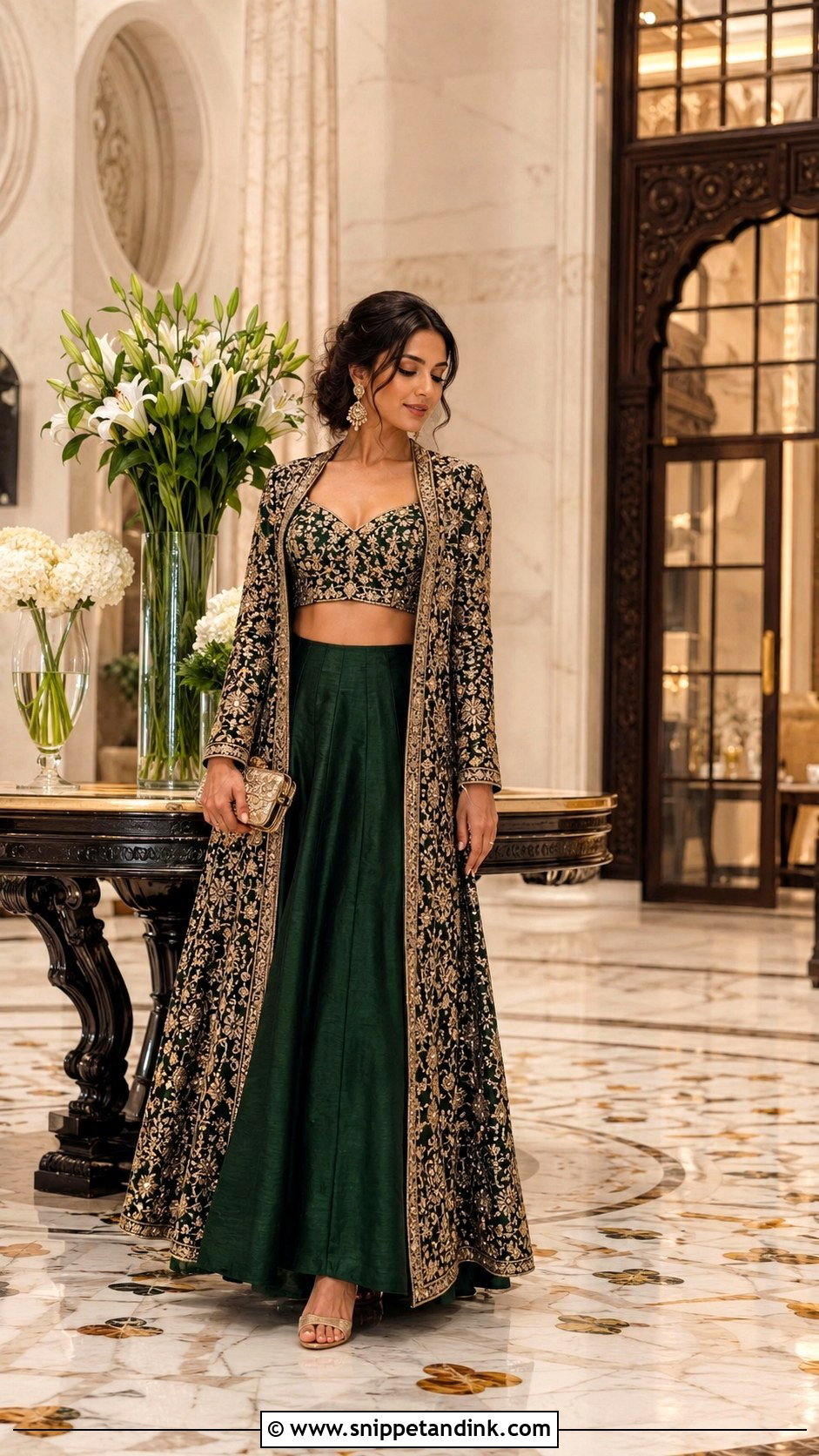 Jacket Lehenga For Sister Wedding - Snippet and Ink - 25 Indian Wedding Wear for Sister Ideas