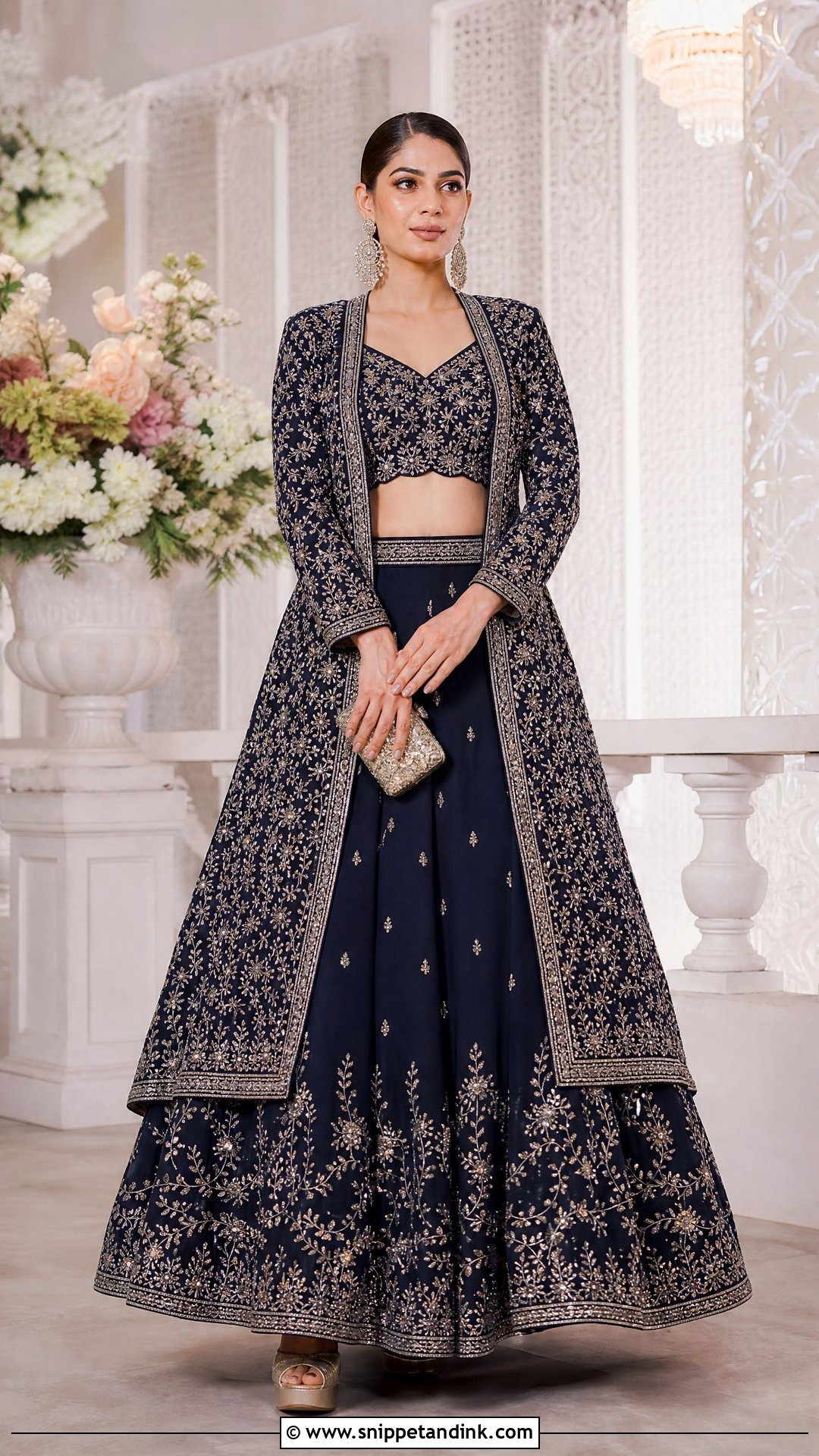 Jacket Lehenga For Wedding - Snippet and Ink - 25 Indian Dress for Wedding Ideas