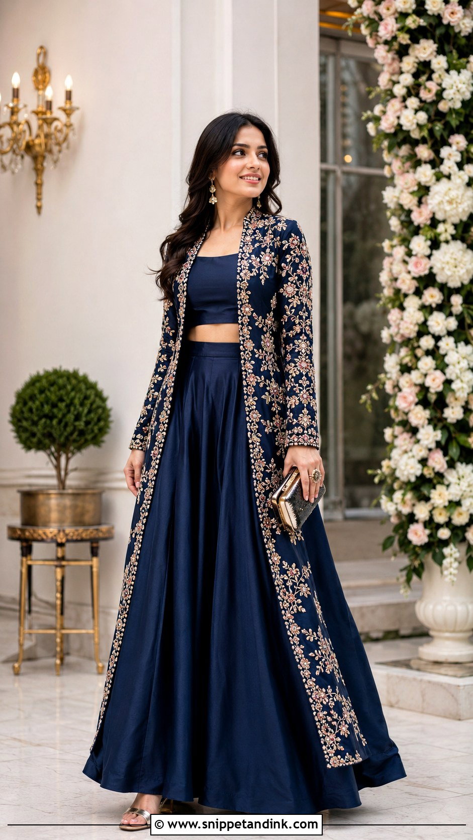 Jacket Lehenga Indian Wedding Dress - Snippet and Ink - 20 Indian Wedding Dresses Women