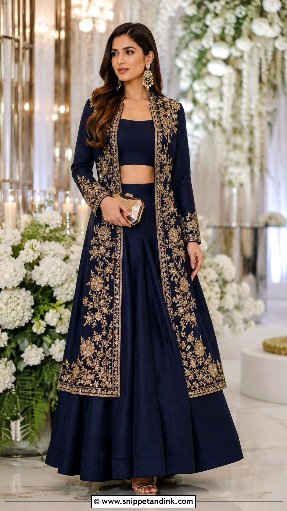 Jacket Lehenga Outfit - Snippet and Ink - 25 Desi Wedding Shaadi Outfits