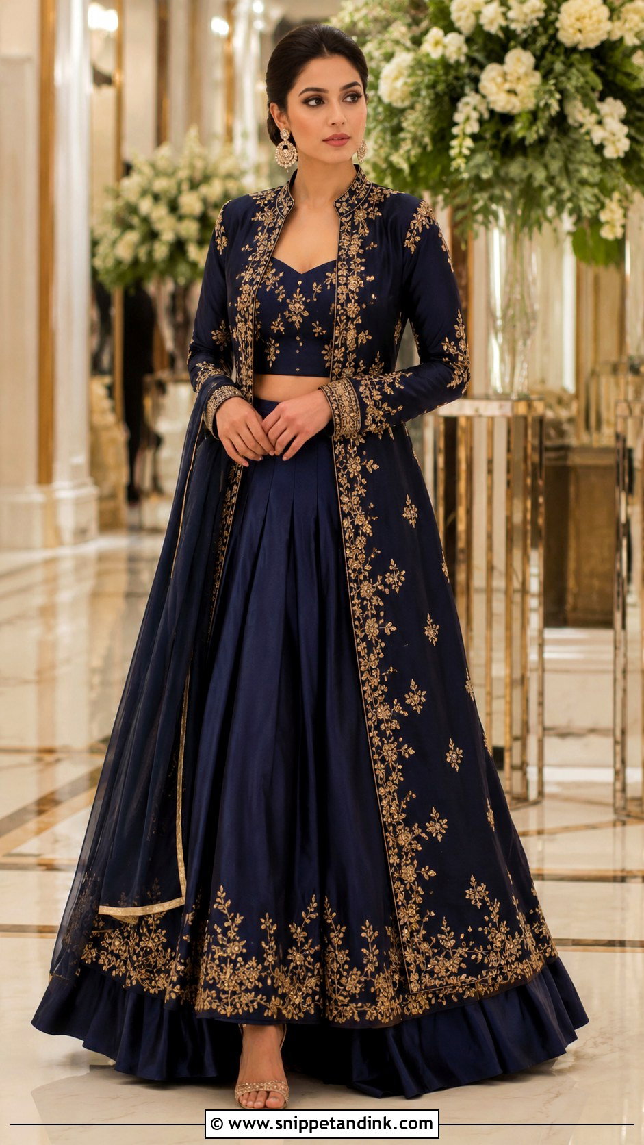 Jacket Lehenga Outfit - Snippet and Ink - 25 Latest Indian Wedding Outfits for Women