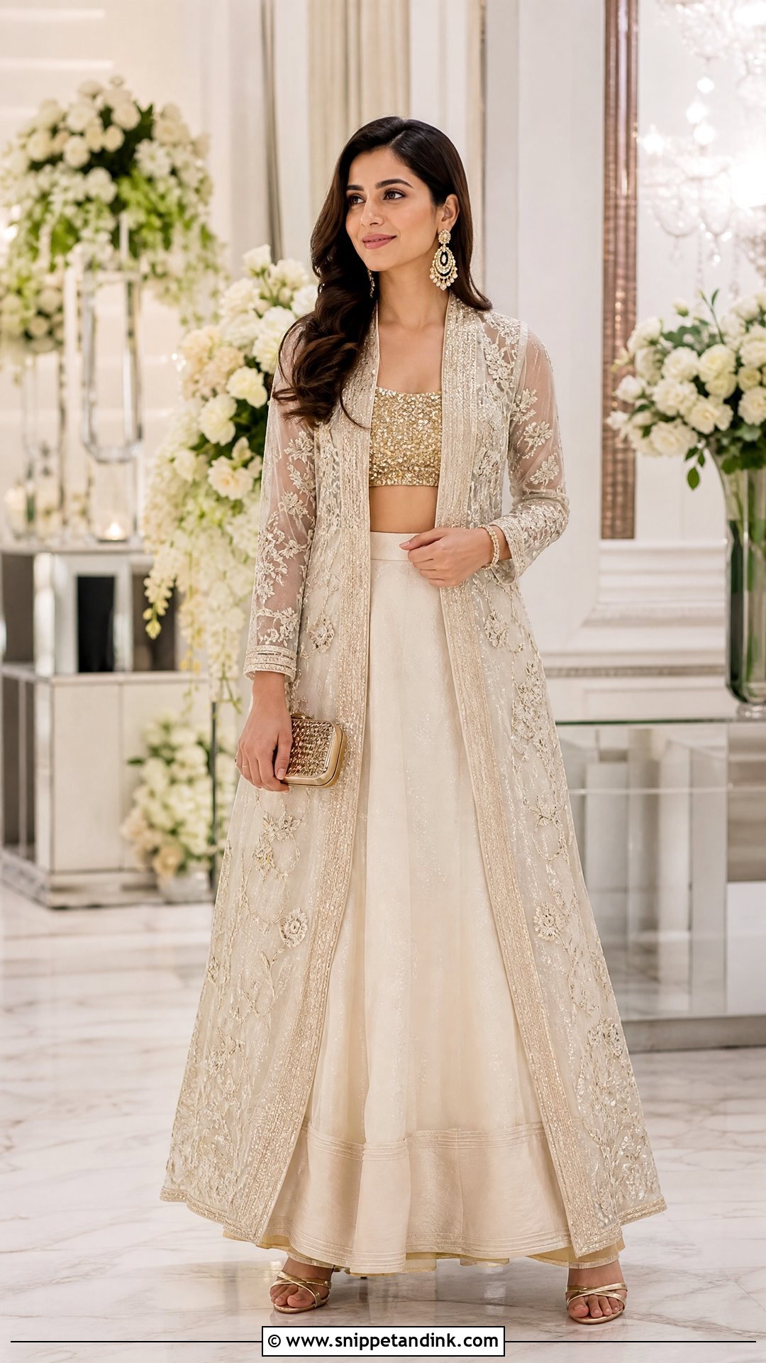 Jacket Lehenga Outfit For Marriage Function - Snippet and Ink - 25 Marriage Function Dress Ideas