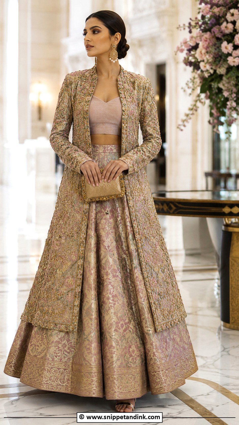 Jacket Lehenga Shaadi Outfit - Snippet and Ink - 30 Shaadi Outfits