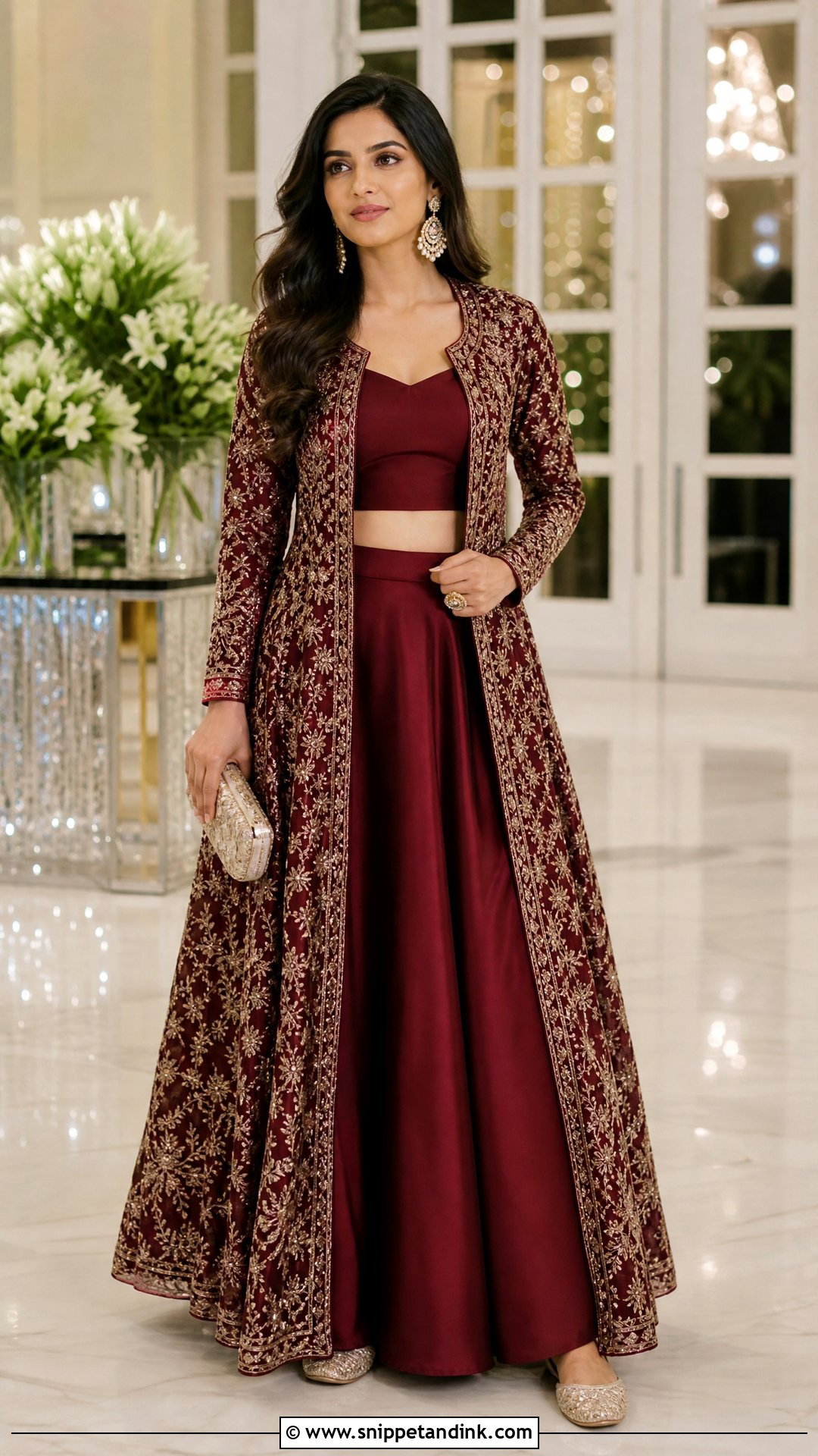 Jacket Lehenga Wedding Look - Snippet and Ink - 25 Traditional Dress for Wedding Ideas