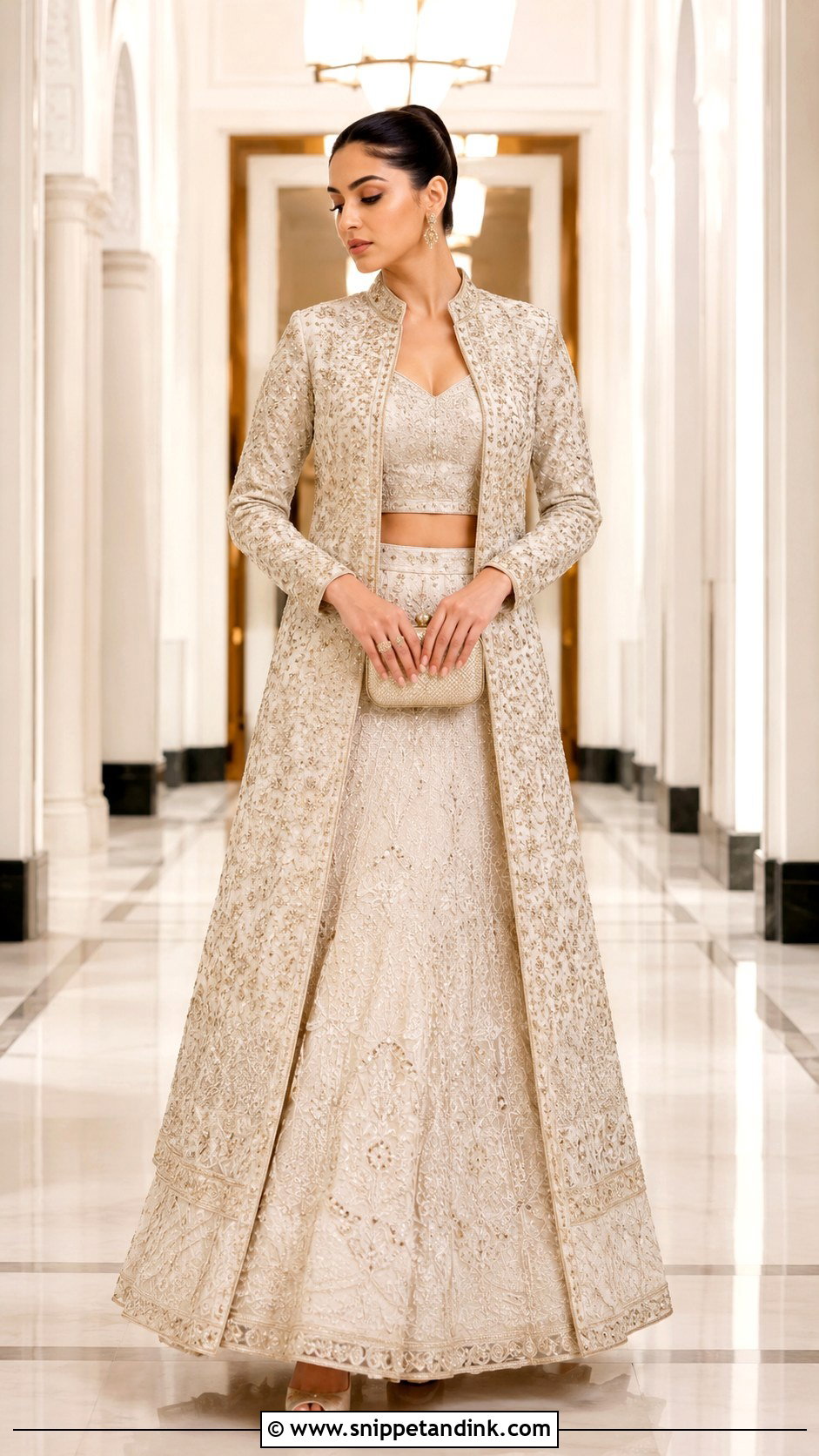 Jacket Lehenga Wedding Outfit - Snippet and Ink - 25 New Indian Wedding Dress Ideas