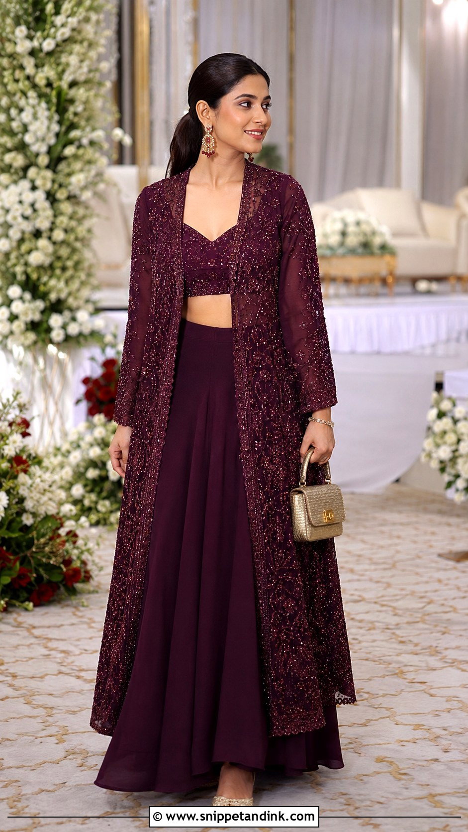 Jacket Lehenga for Indian Wedding - Snippet and Ink - 20 Indian Wedding Dresses Ideas