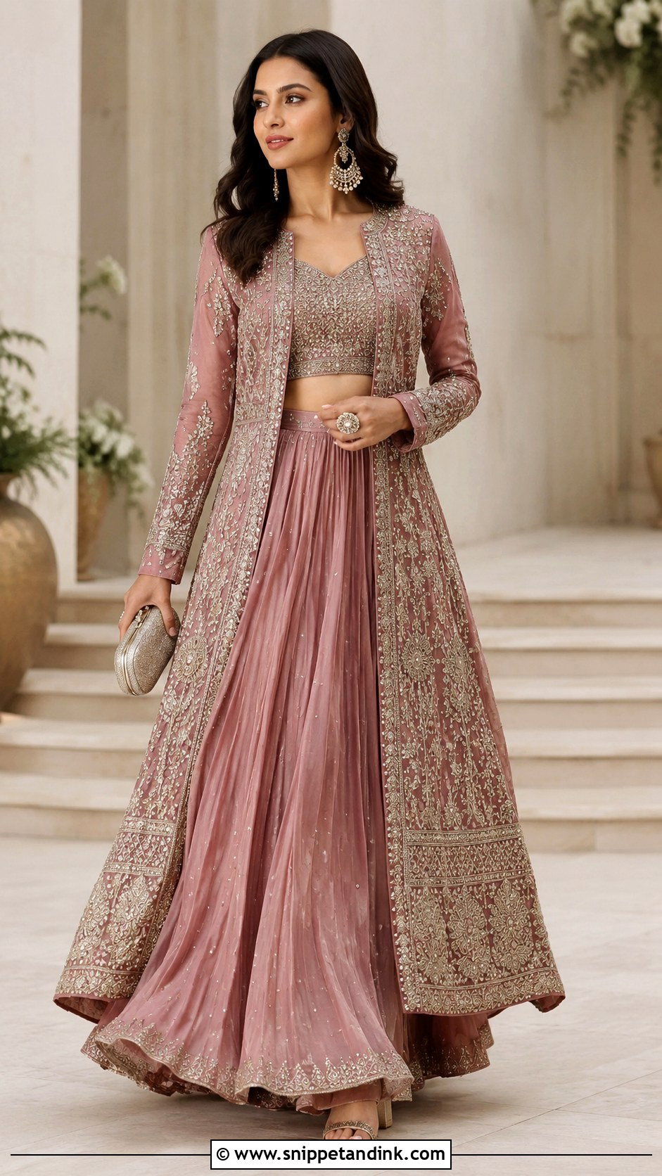 Jacket Lehenga for Indian Wedding - Snippet and Ink - 20 Indian Wedding Dress for Women Ideas