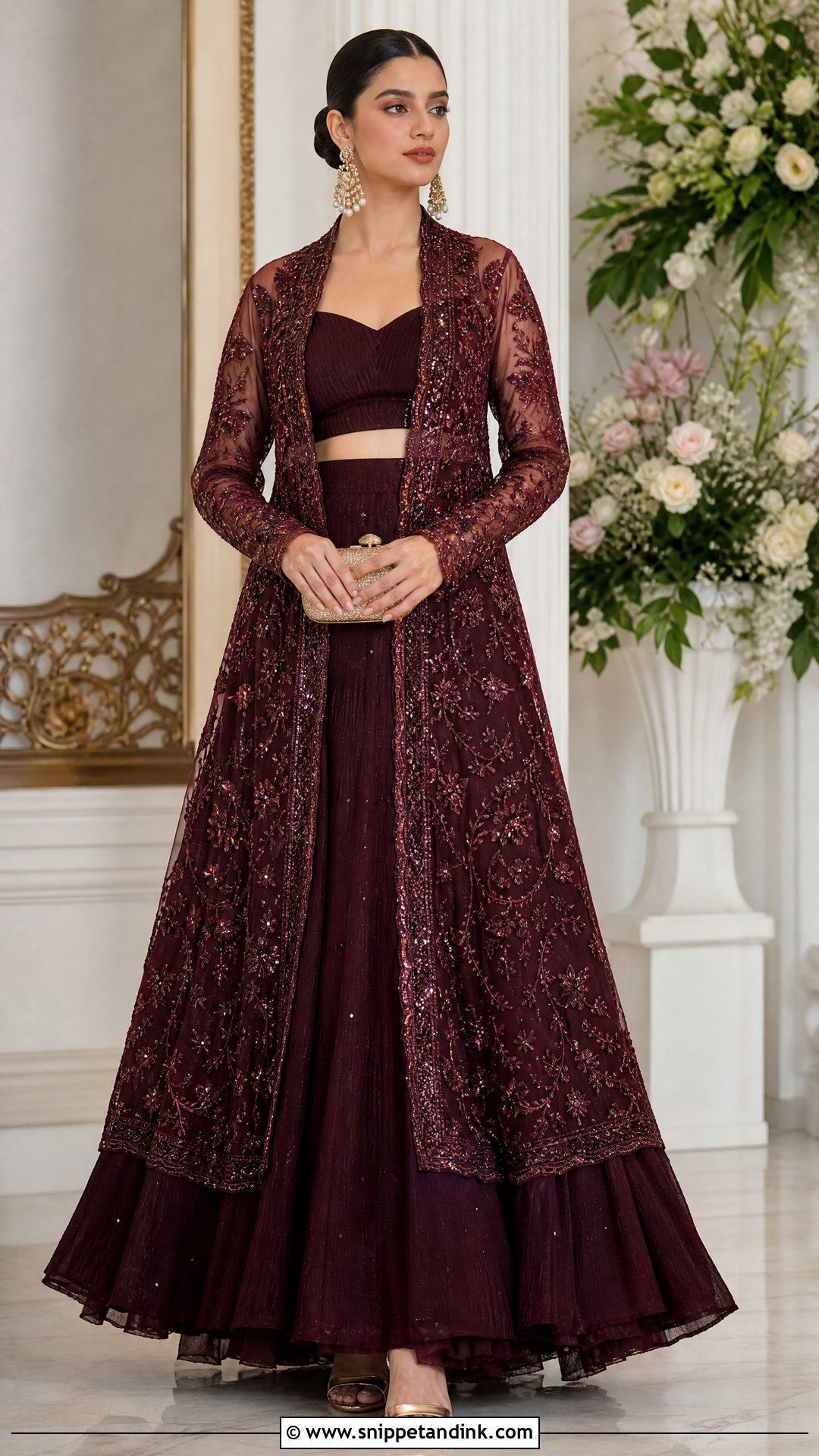 Jacket Lehenga for Marriage - Snippet and Ink - 20 Marriage Wear Dresses for Women