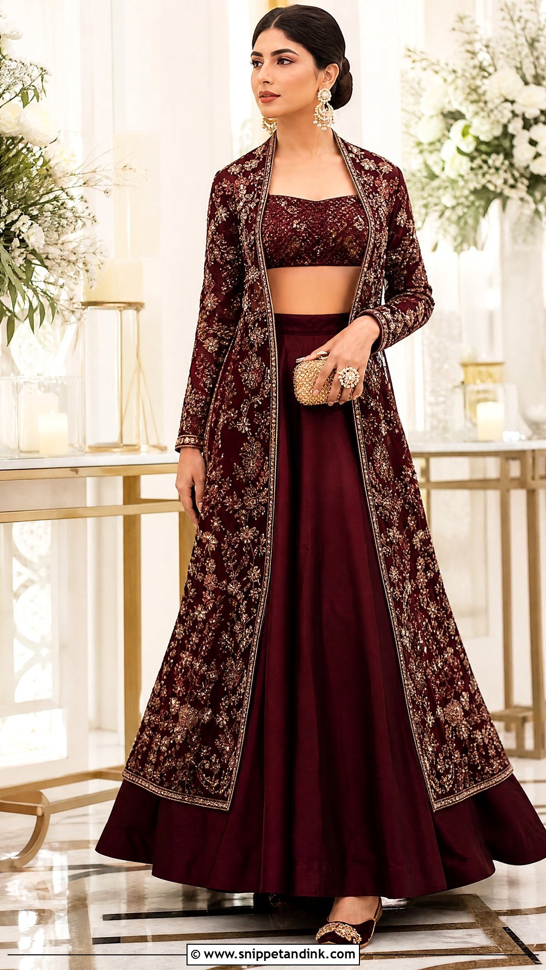 Jacket Lehenga for Sagan - Snippet and Ink - 20 Sagan Outfits for Bride