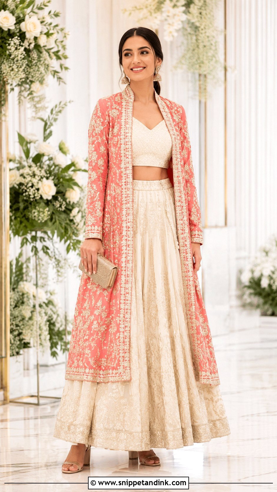 Jacket Lehenga for Sister Wedding - Snippet and Ink - 20 Wedding Dresses Simple for Sister