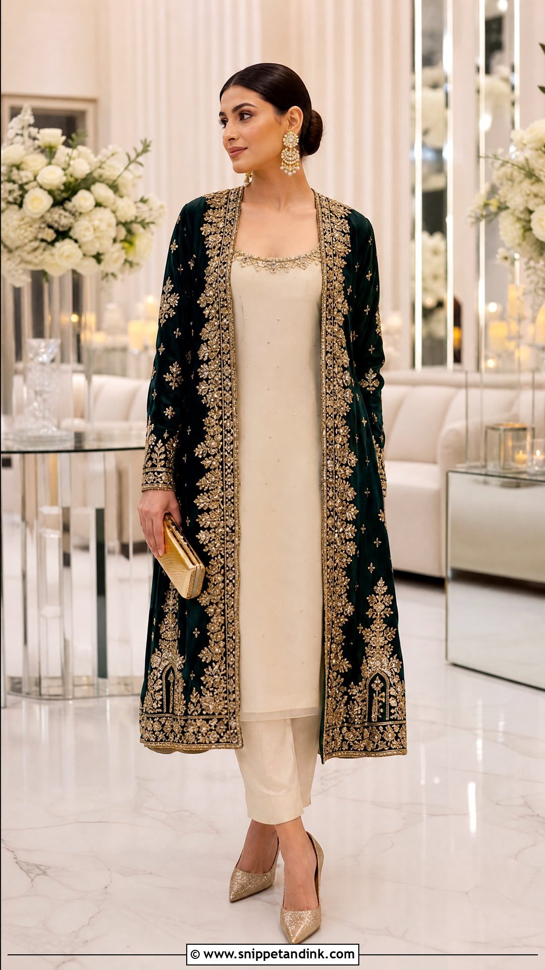 Jacket Punjabi Wedding Suit - Snippet and Ink - 20 Punjabi Wedding Suit Women Ideas