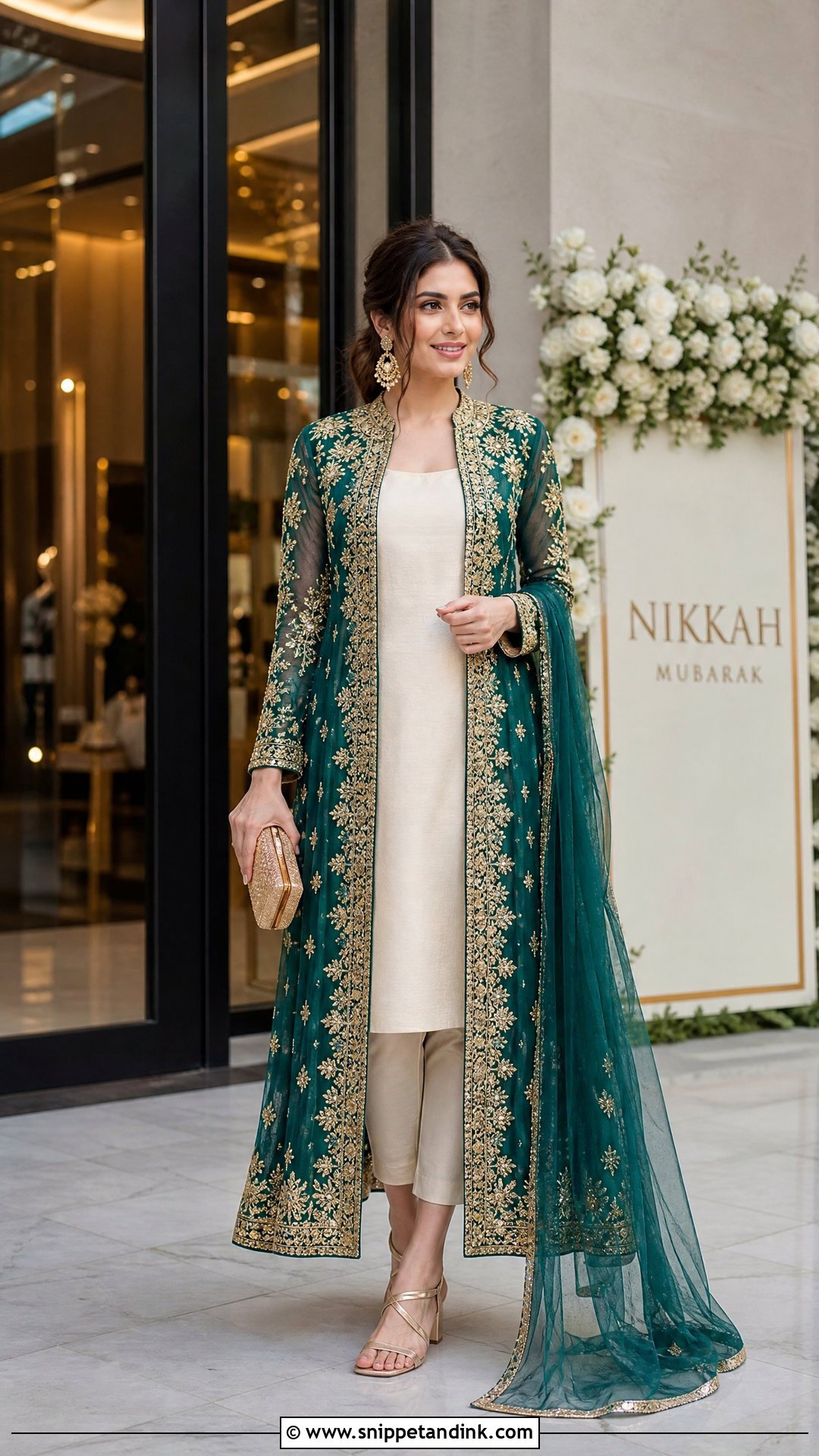 Jacket Salwar Suit for Wedding - Snippet and Ink - 20 Salwar Designs for Wedding