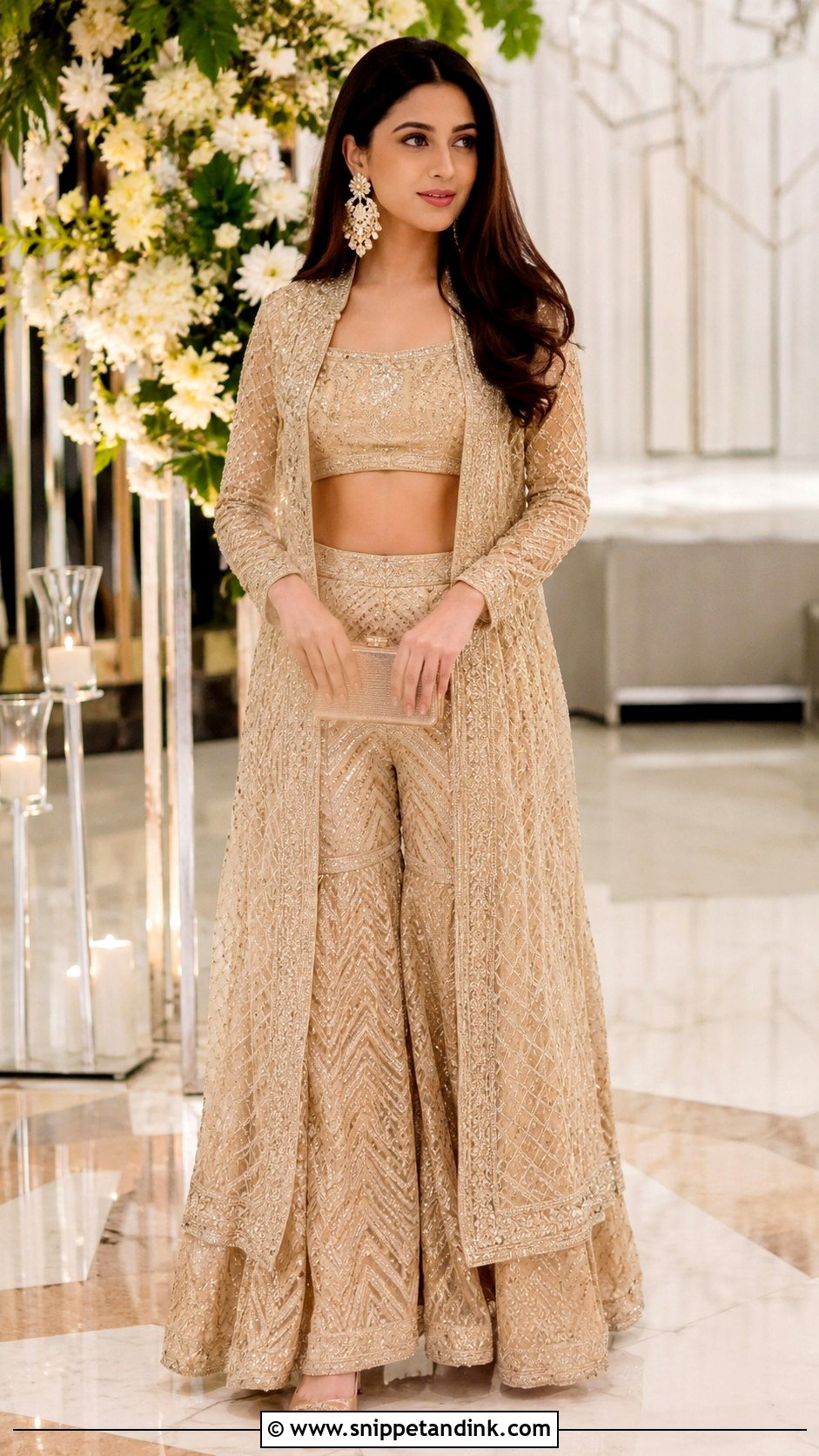 Jacket Sharara For Wedding - Snippet and Ink - 25 Wedding Sharara Ideas