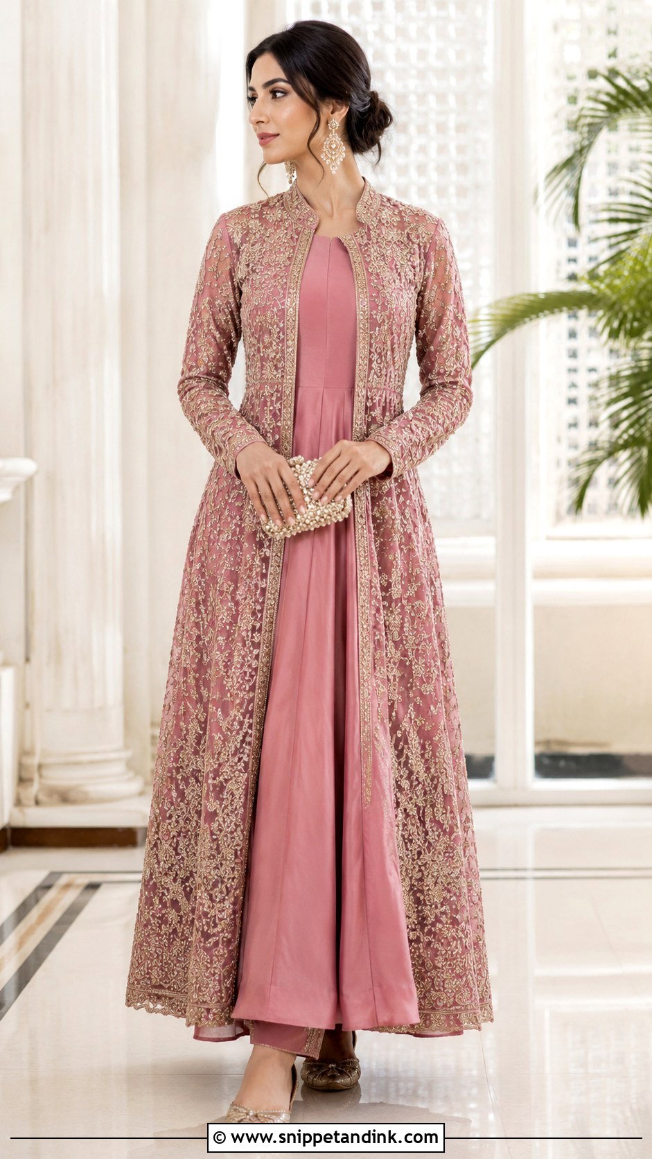 Jacket Style Wedding Anarkali - Snippet and Ink - 20 Wedding Anarkali Ideas