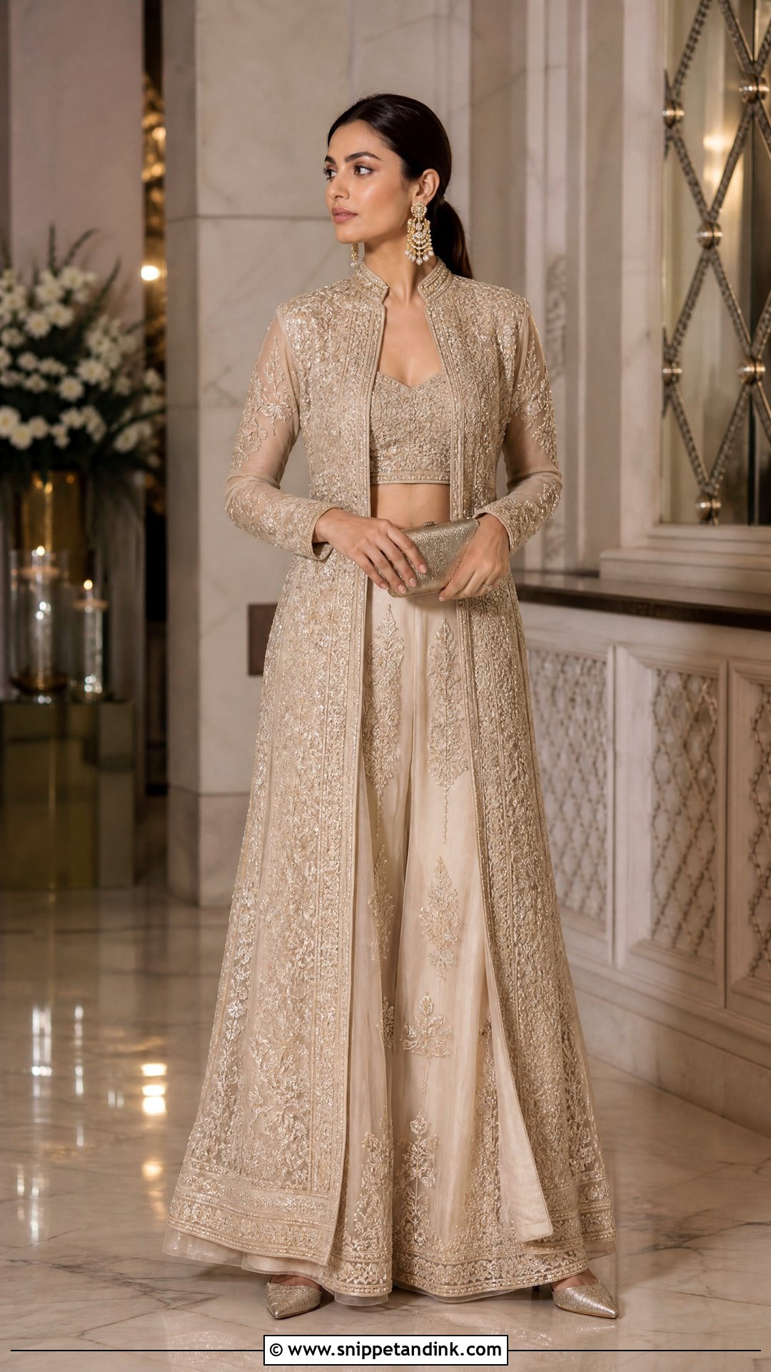 Jacket Style Wedding Lehenga - Snippet and Ink - 20 Lenghas for Wedding Ideas