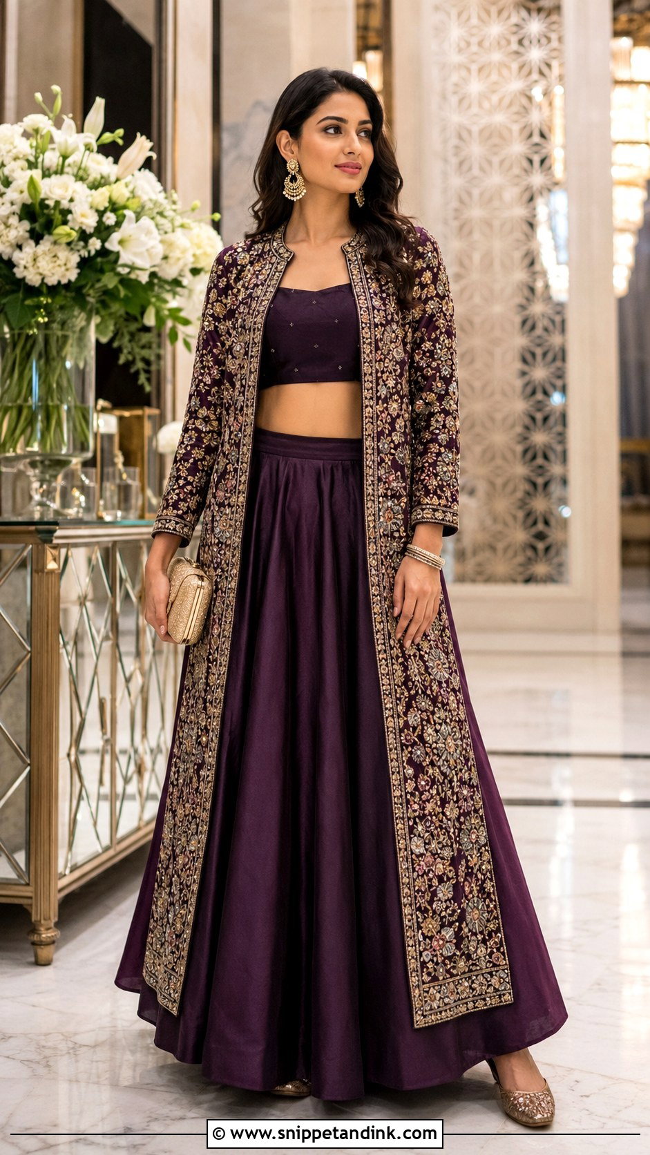 Jacket Wedding Chaniya Choli - Snippet and Ink - 20 Wedding Chaniya Choli Ideas
