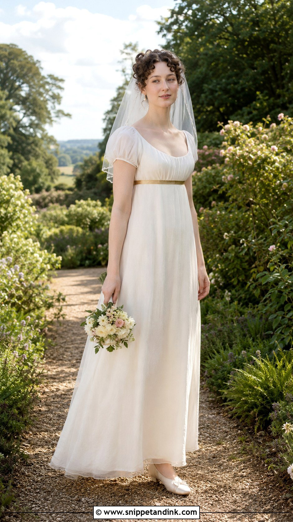 Jane Austen Regency Wedding Dress - Snippet and Ink - 25 Regency Wedding Dress Ideas