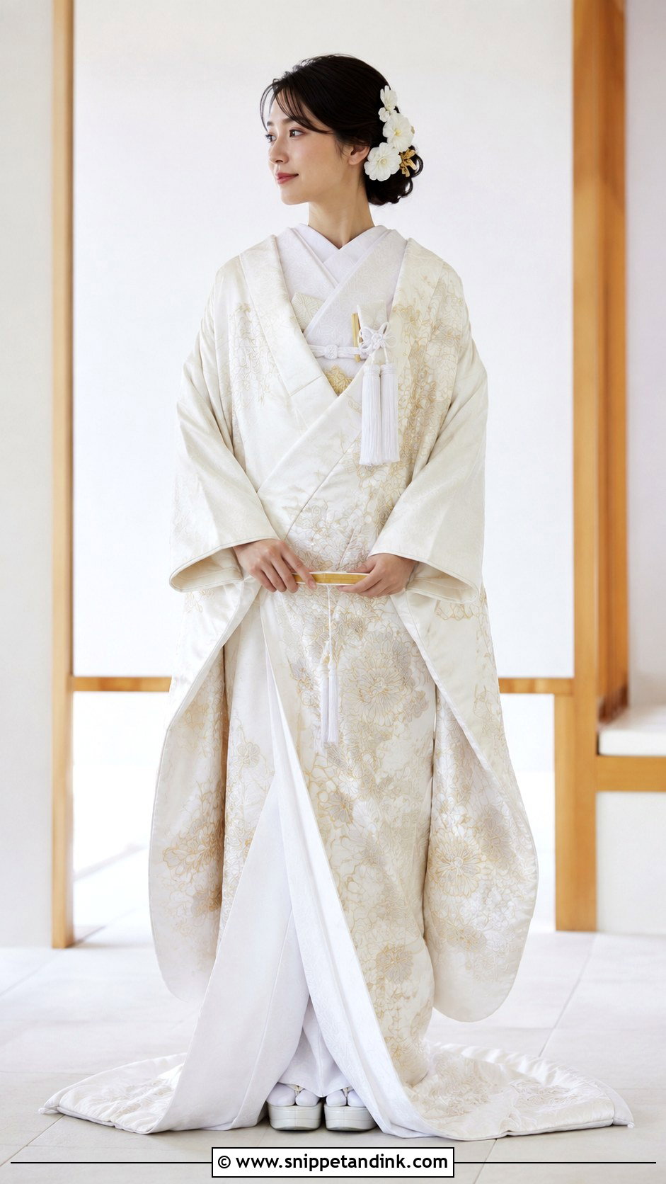 Japanese Kimono Wedding Dress - Snippet and Ink - 25 Traditional Dresses for Wedding