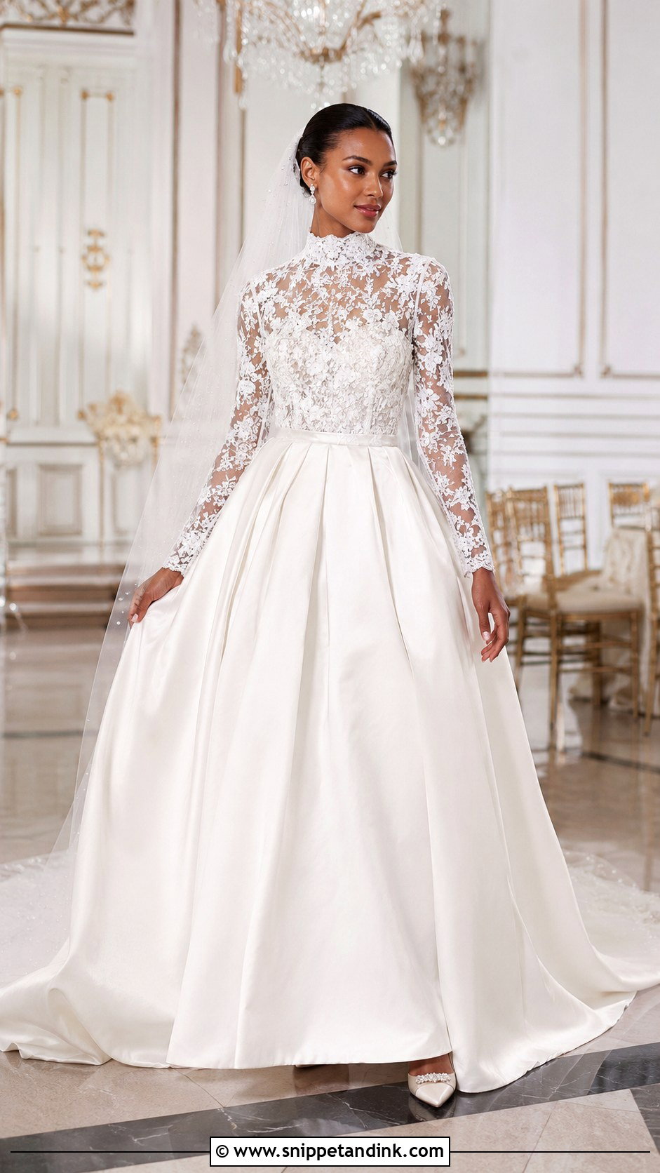 Jasmine Tookes Pearl Lace Wedding Dress - Snippet and Ink - 20 Jasmine Tookes Wedding Dress Ideas