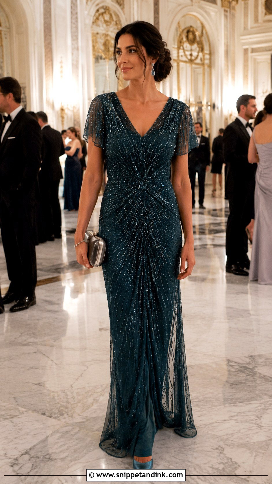 Jenny Packham Beaded Gown - Snippet and Ink - 20 Designer Dresses for Wedding