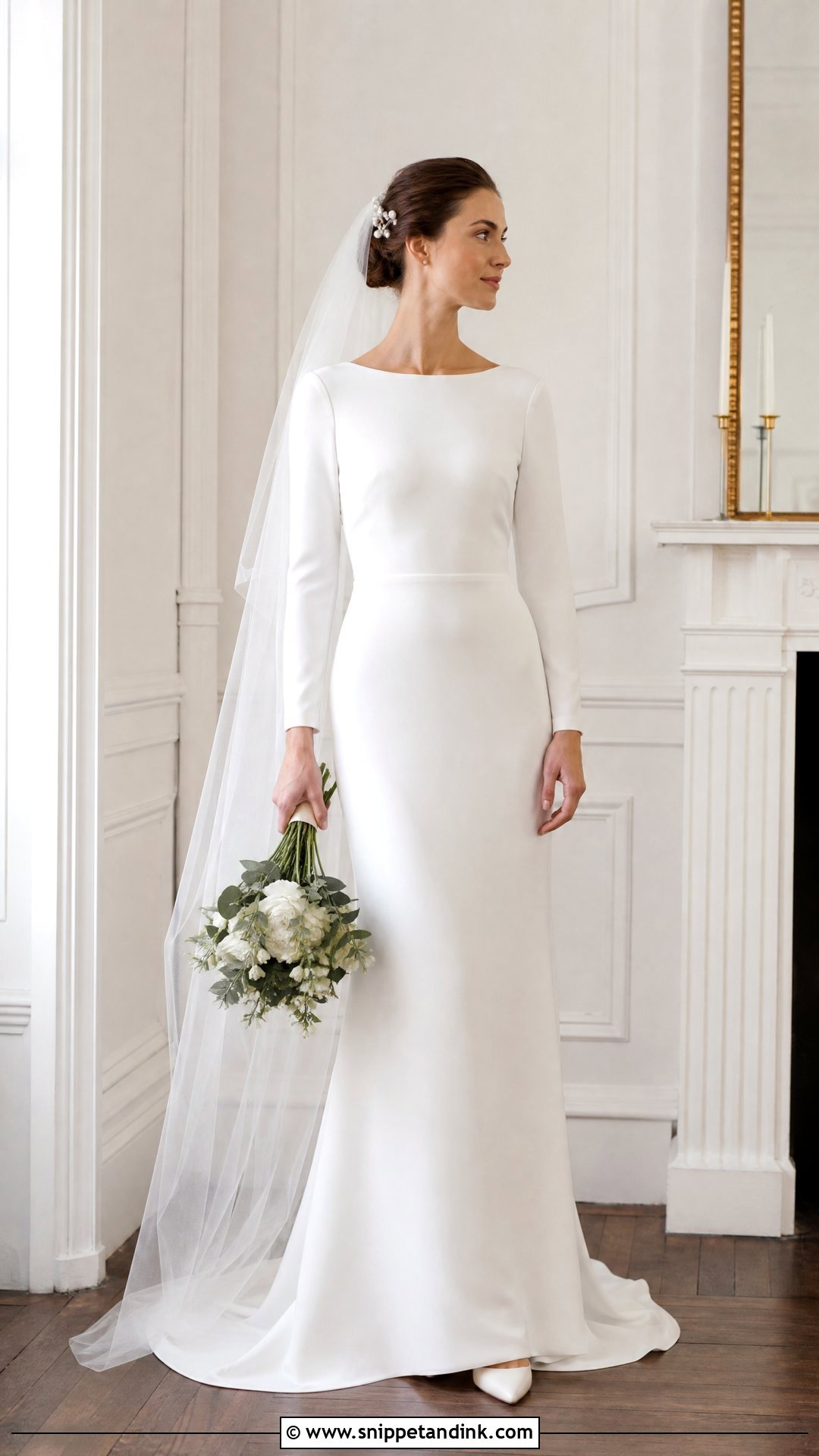 Jenny Yoo Long Sleeve Wedding Dress - Snippet and Ink - 25 Jenny Yoo Wedding Dress Ideas
