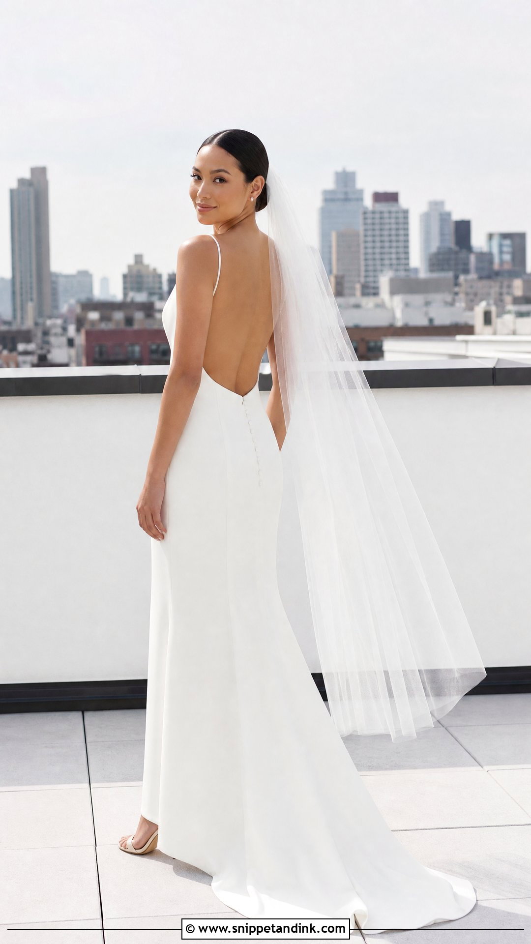 Jenny Yoo Minimalist Wedding Dress - Snippet and Ink - 25 Jenny Yoo Wedding Dress Ideas
