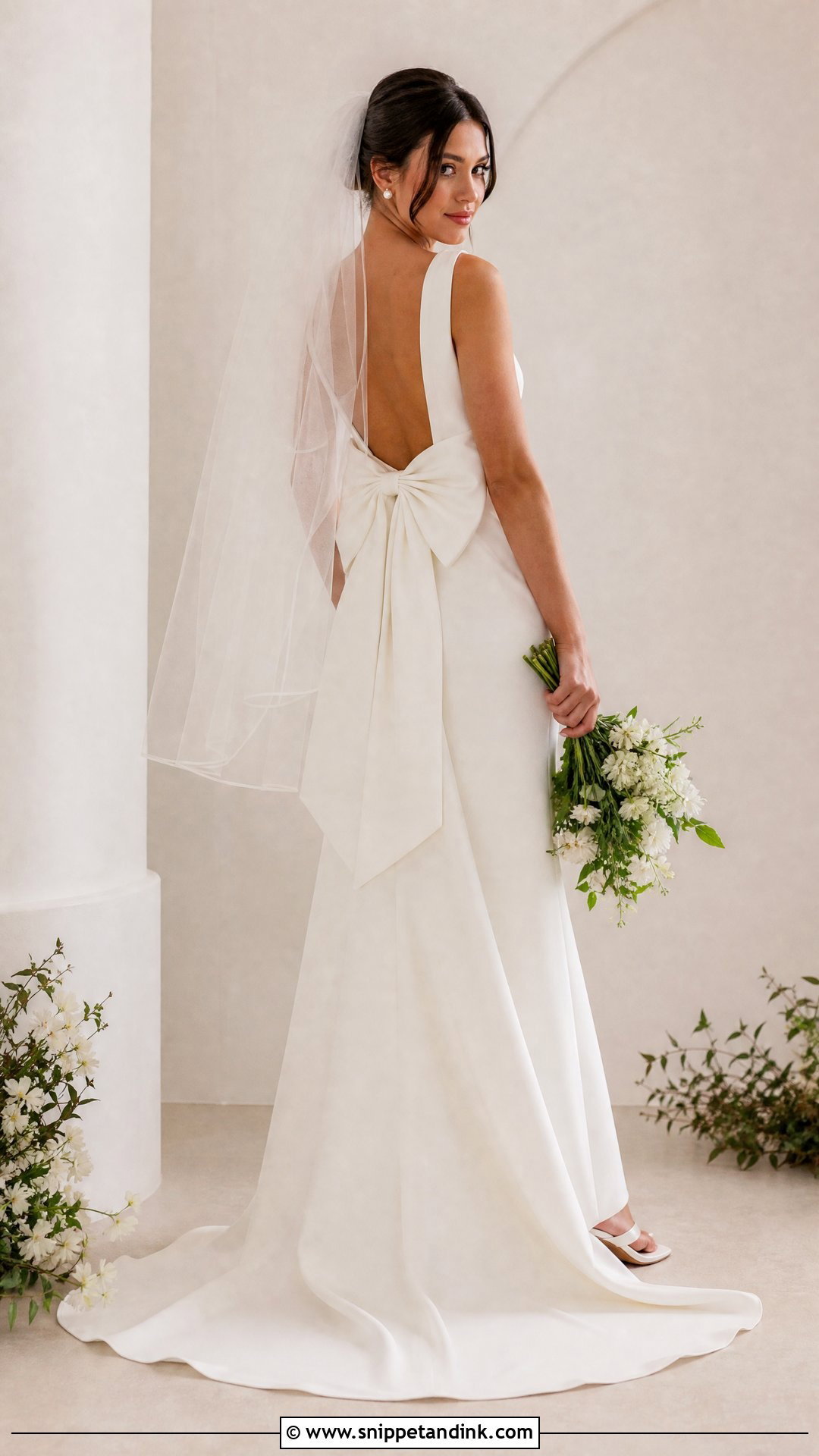 Jenny Yoo Wedding Dress With Bow - Snippet and Ink - 25 Jenny Yoo Wedding Dress Ideas