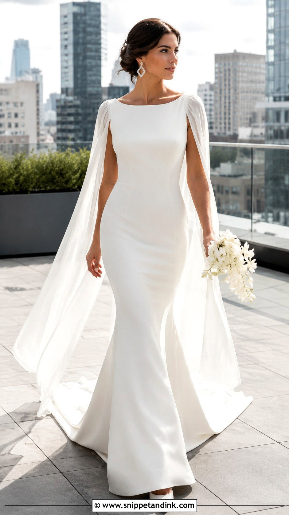Jesus Peiro Crepe Mermaid Wedding Dress - Snippet and Ink - 20 Jesus Peiro Wedding Dress Ideas