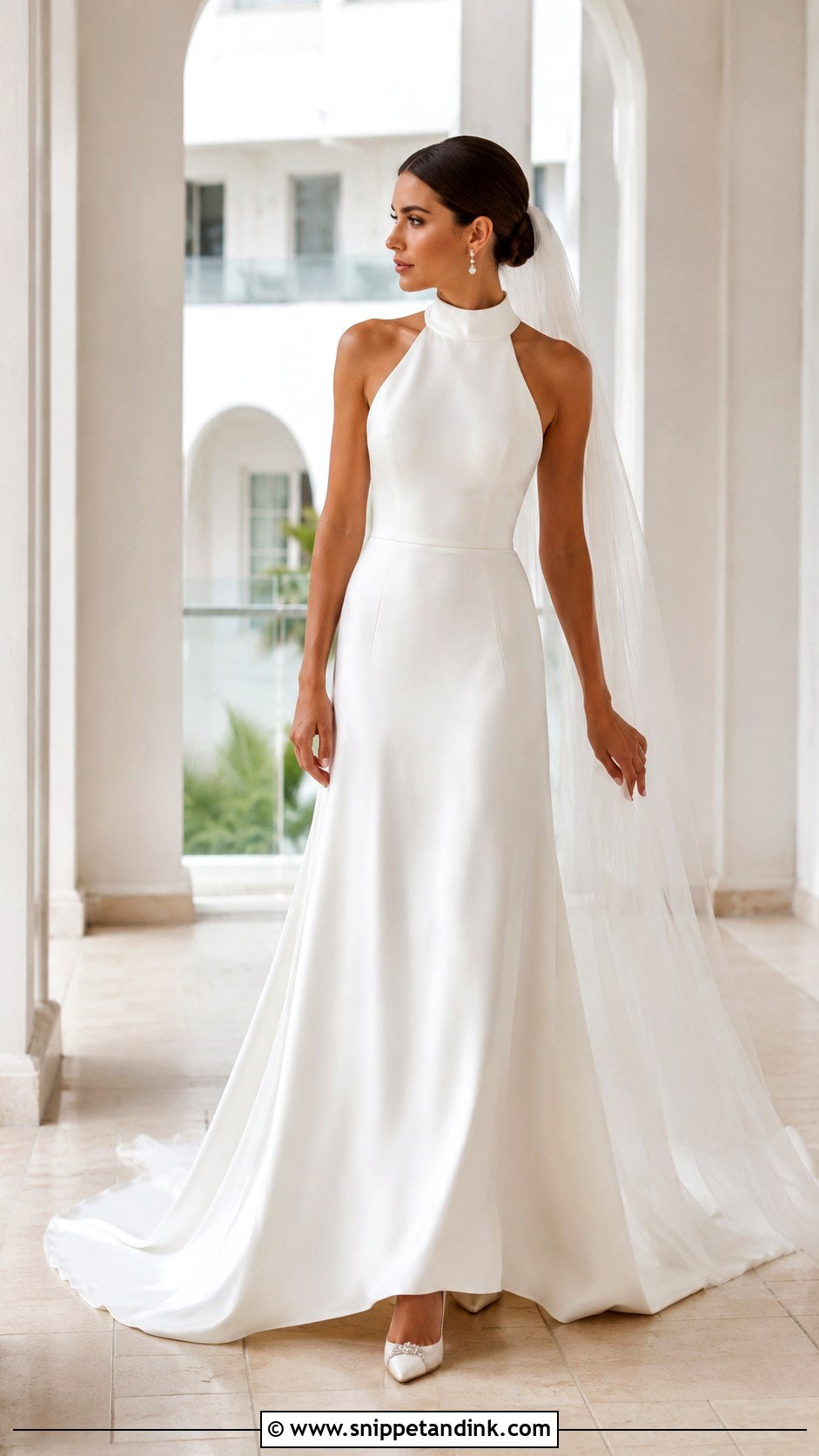 Jesus Peiro Halter Neck Wedding Dress - Snippet and Ink - 20 Jesus Peiro Wedding Dress Ideas