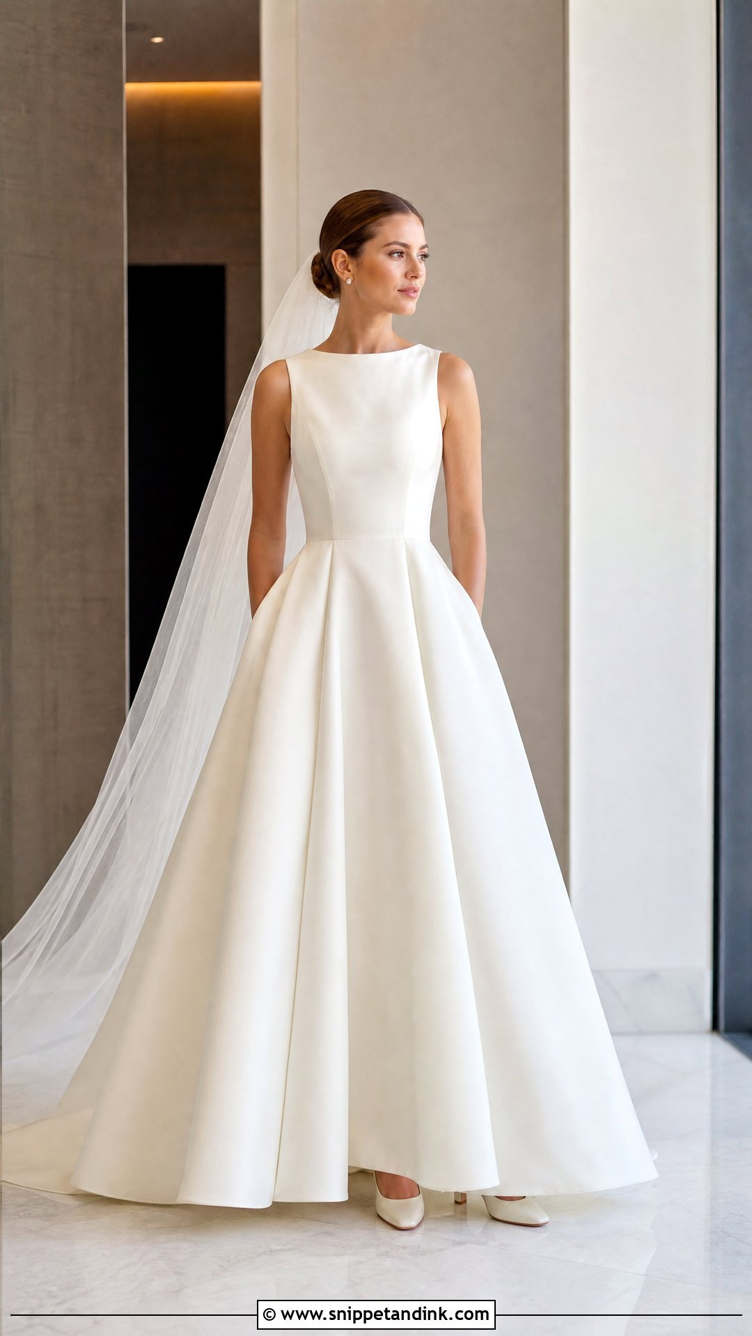 Jesus Peiro High Neck Ball Gown - Snippet and Ink - 20 Jesus Peiro Wedding Dress Ideas
