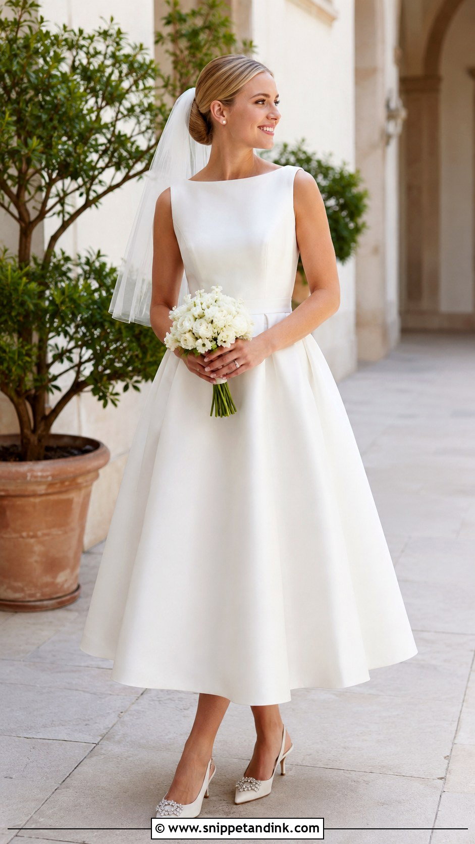 Jesus Peiro Tea Length Wedding Dress - Snippet and Ink - 20 Jesus Peiro Wedding Dress Ideas