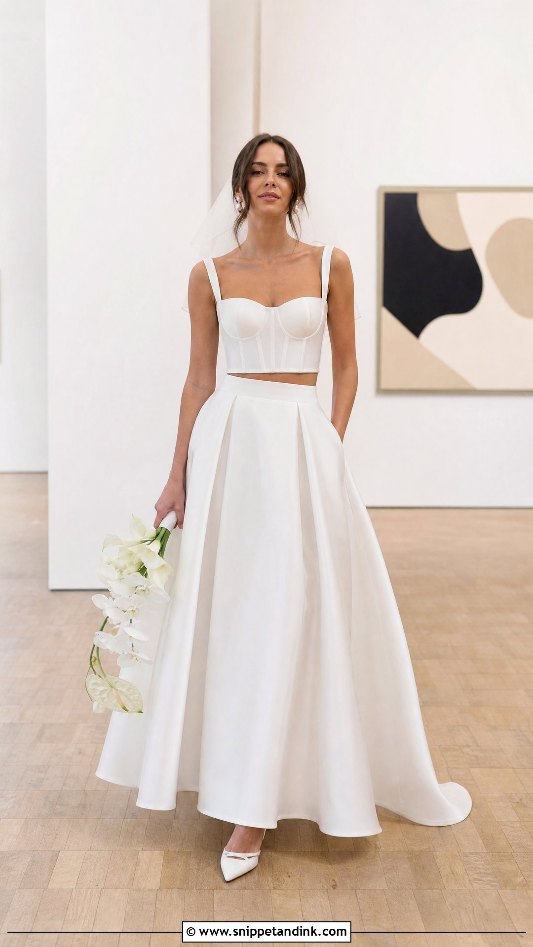 Jesus Peiro Two Piece Wedding Dress - Snippet and Ink - 20 Jesus Peiro Wedding Dress Ideas