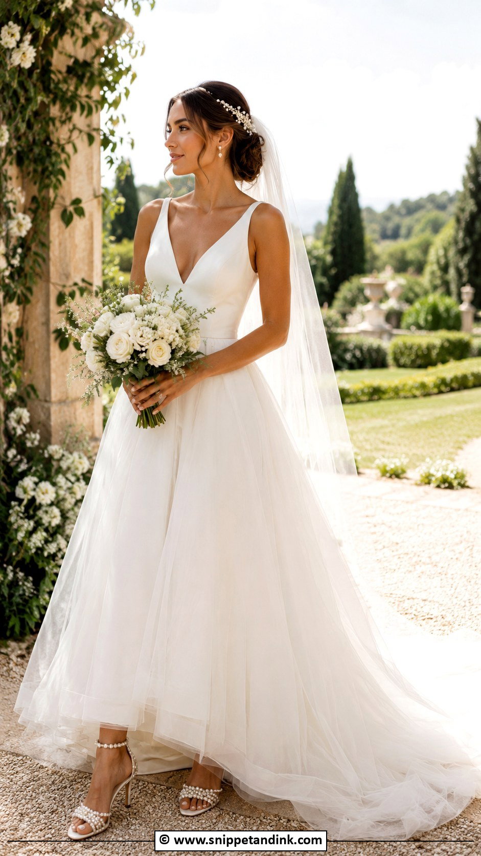 Jimmy Choo A Line Wedding Dress - Snippet and Ink - 30 Jimmy Choo Wedding Dress Ideas