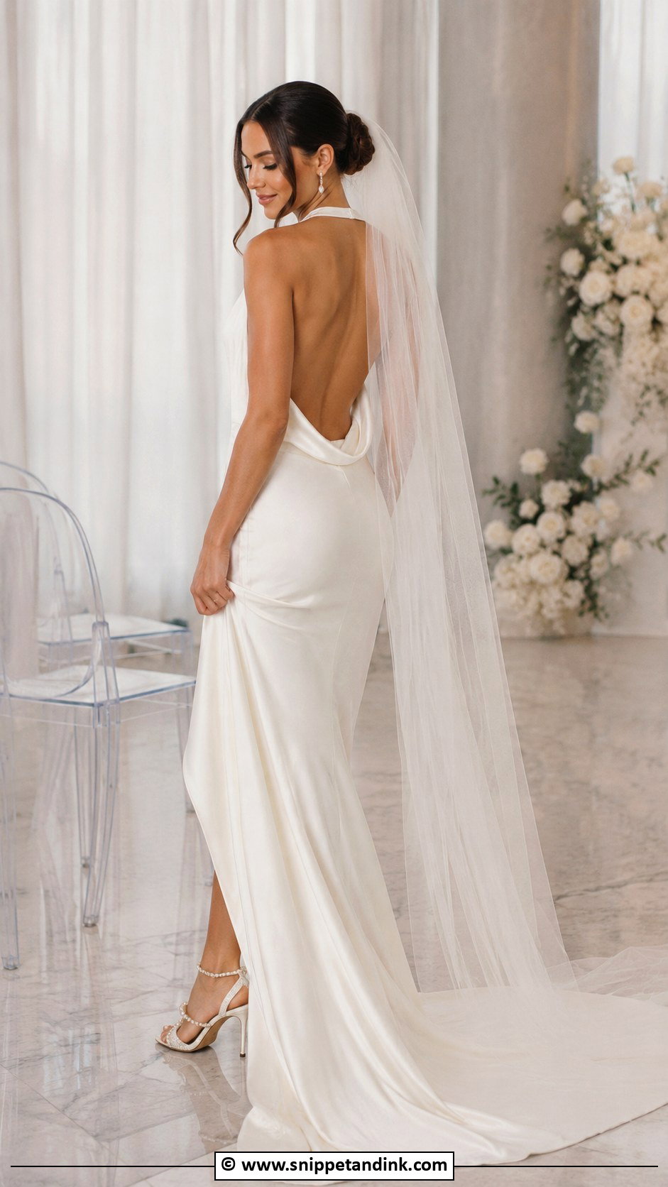 Jimmy Choo Backless Wedding Dress - Snippet and Ink - 30 Jimmy Choo Wedding Dress Ideas