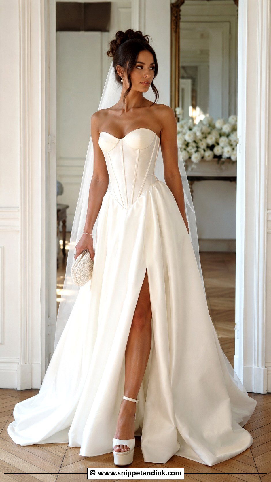 Jimmy Choo Corset Wedding Dress - Snippet and Ink - 30 Jimmy Choo Wedding Dress Ideas