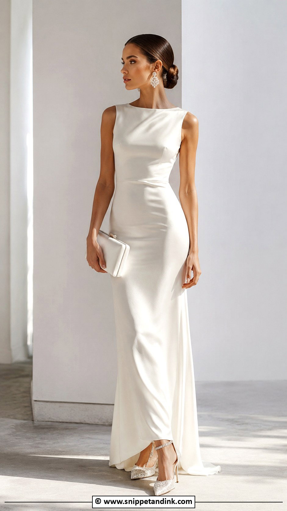 Jimmy Choo Minimal Wedding Dress - Snippet and Ink - 30 Jimmy Choo Wedding Dress Ideas