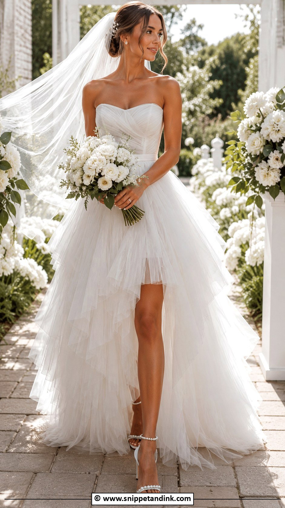 Jimmy Choo Tulle Wedding Dress - Snippet and Ink - 30 Jimmy Choo Wedding Dress Ideas