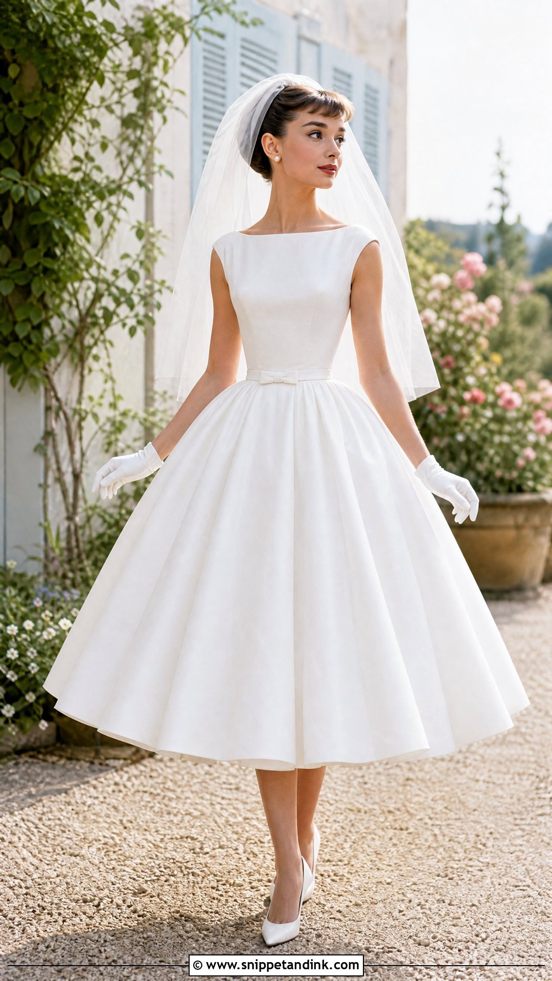 Jo Stockton Wedding Dress From Funny Face - Snippet and Ink - 20 Movie Wedding Dresses