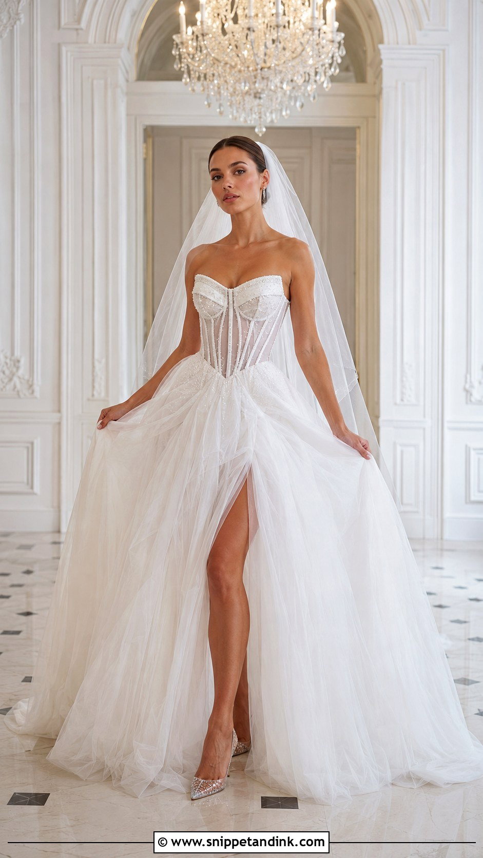 Joli Poli Corset Wedding Dress - Snippet and Ink - 20 Joli Poli Wedding Dress Ideas