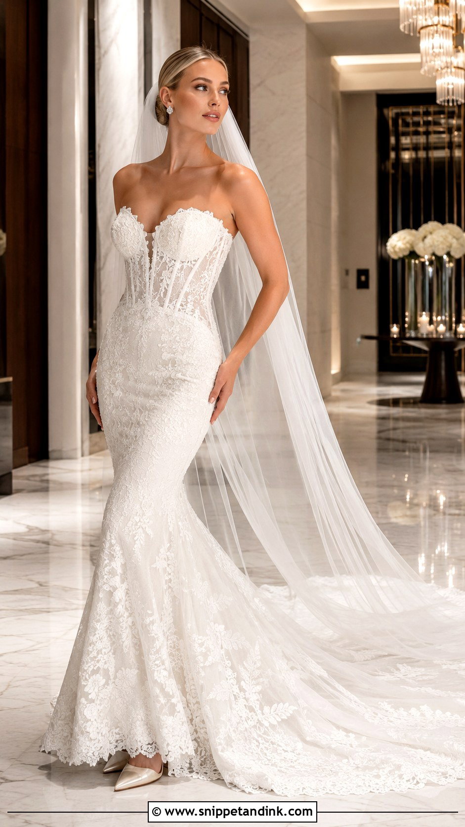 Joli Poli Mermaid Wedding Dress - Snippet and Ink - 20 Joli Poli Wedding Dress Ideas