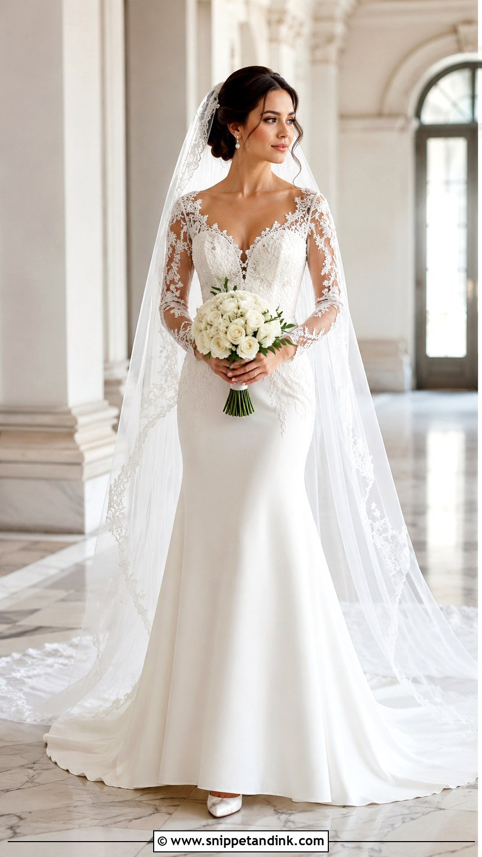 JoliPoli Long Sleeve Wedding Dress - Snippet and Ink - 20 Jolipoli Wedding Dress Ideas