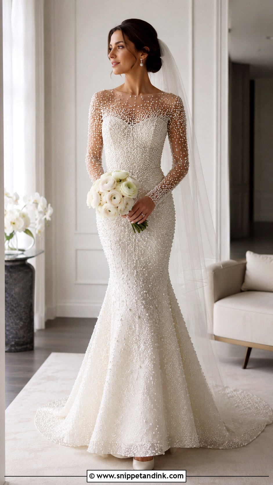 JoliPoli Pearl Wedding Dress - Snippet and Ink - 20 Jolipoli Wedding Dress Ideas
