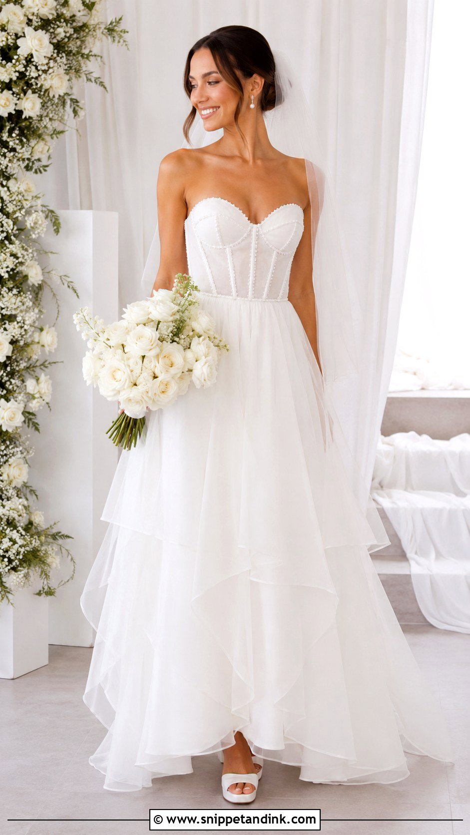 JoliPoli Sweetheart Neckline Wedding Dress - Snippet and Ink - 20 Jolipoli Wedding Dress Ideas
