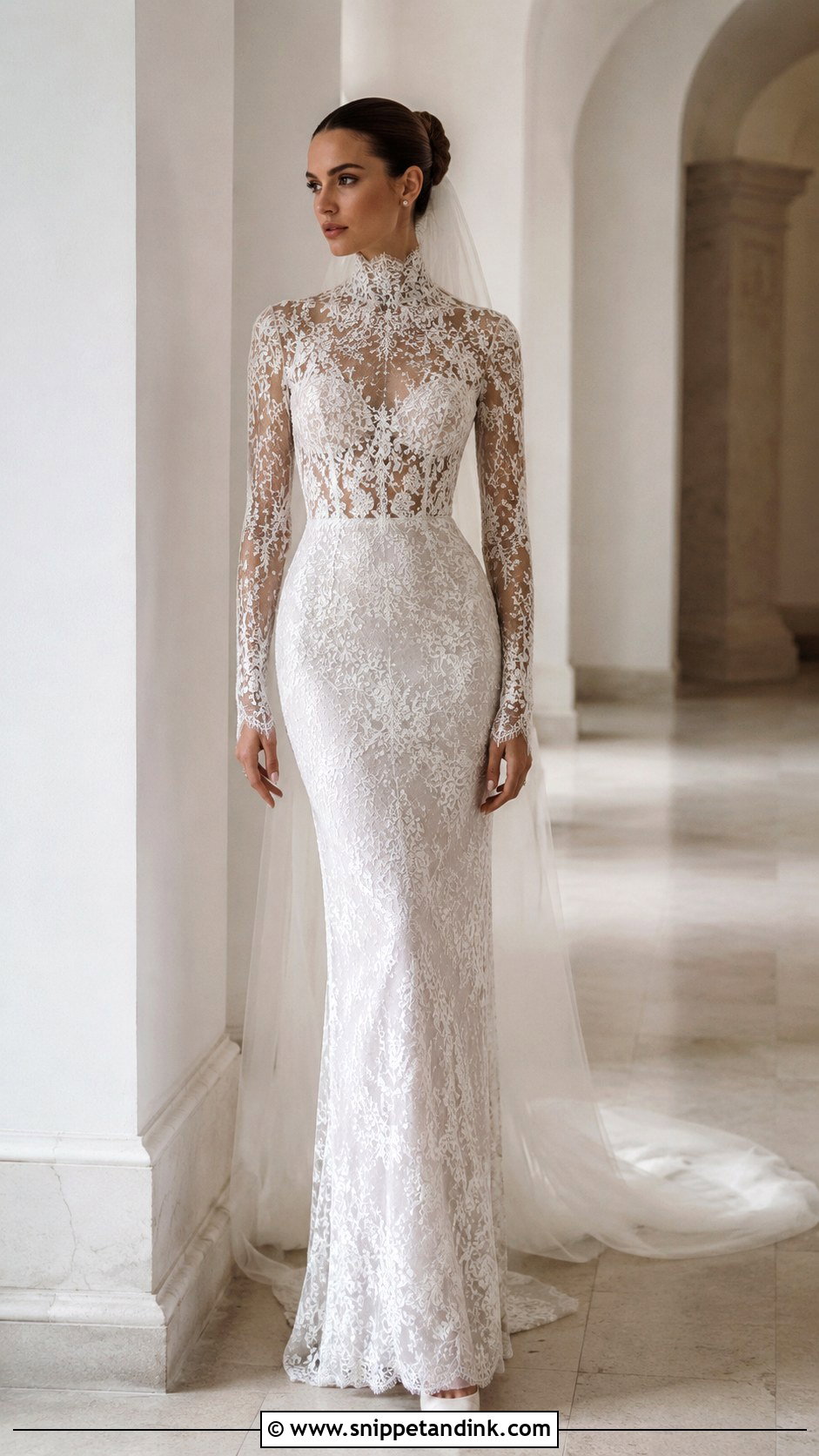 Julie Vino High Neck Wedding Dress - Snippet and Ink - 20 Julie Vino Wedding Dress Ideas