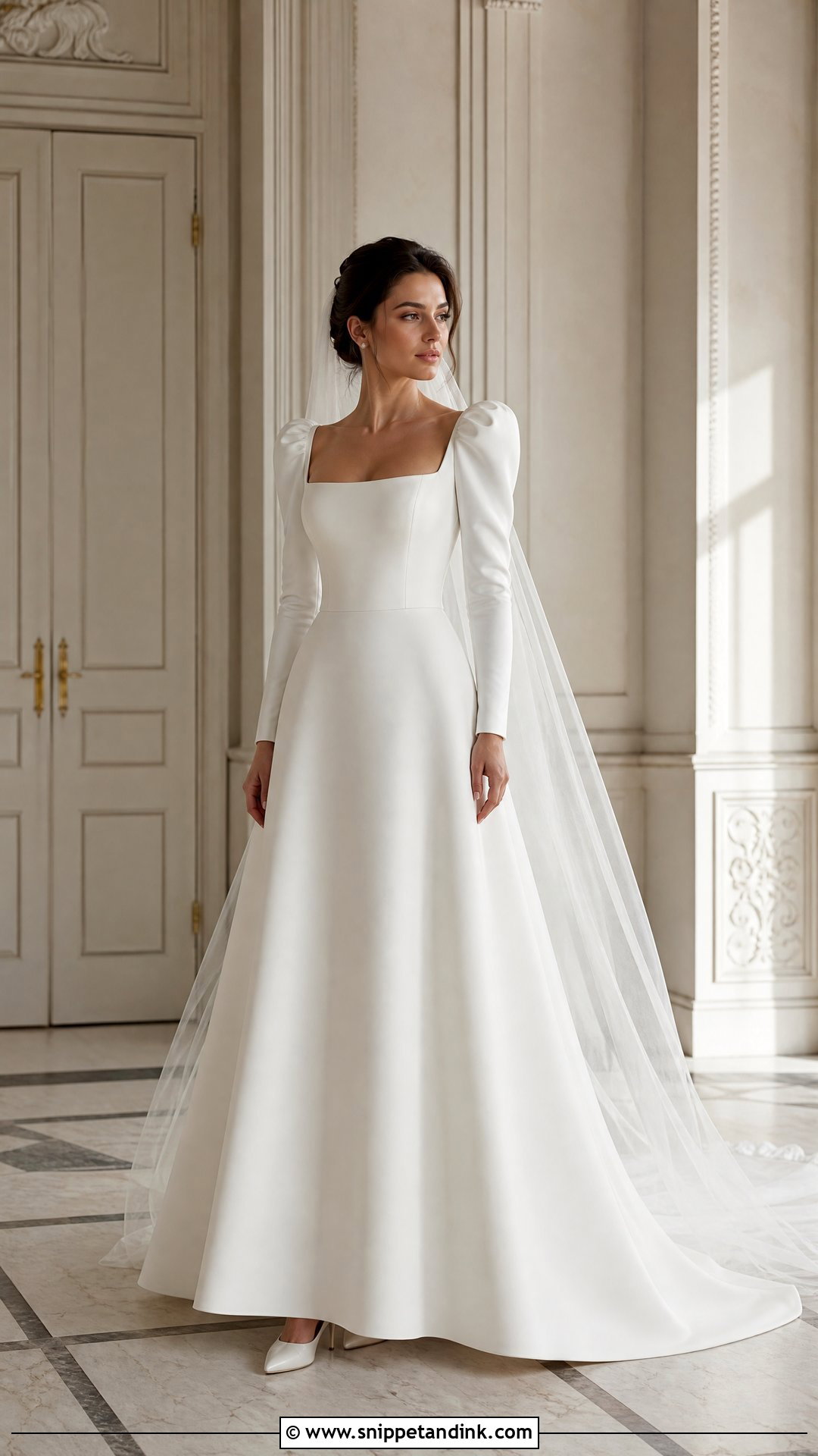 Juliet Sleeve Wedding Dress - Snippet and Ink - 20 Simple Wedding Dress Sleeves