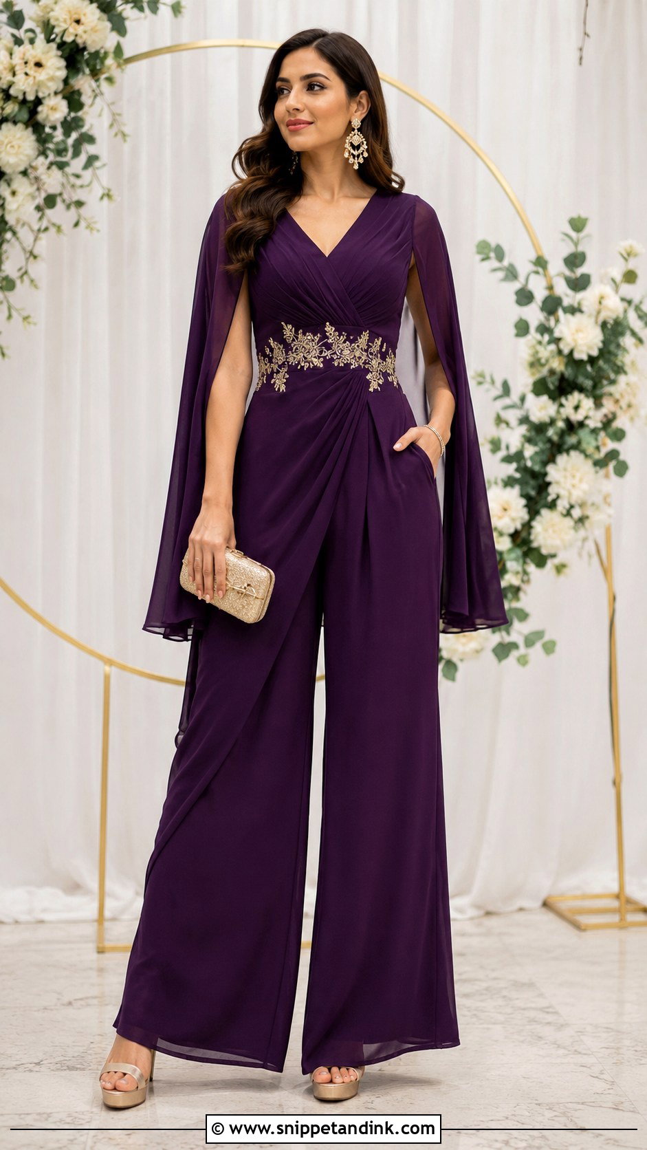 Jumpsuit For Sangeet - Snippet and Ink - 25 Sangeet Dress Ideas