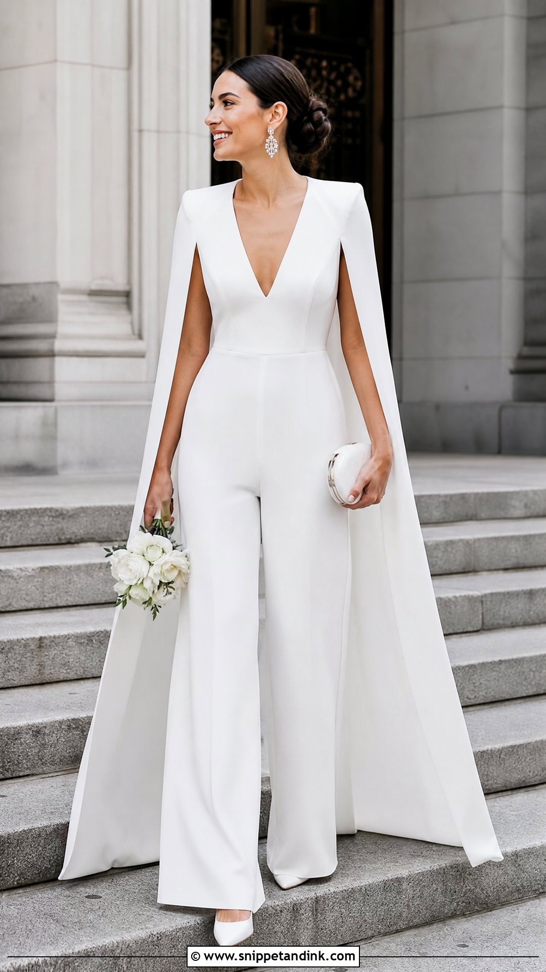Jumpsuit Wedding Dress - Snippet and Ink - 25 Wedding Dress Unique Ideas