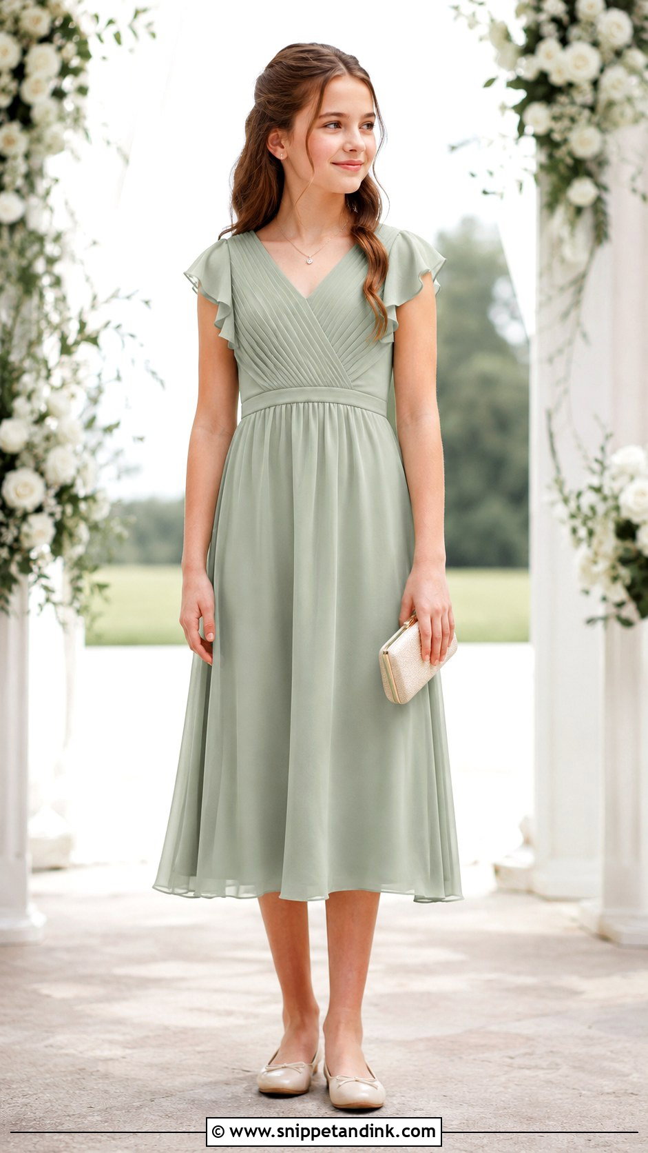 Junior Bridesmaid Dress - Snippet and Ink - 25 Kids Dresses for Weddings
